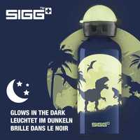 SIGG 400ml bidon butelka Glow Moon Dinos dla dzieci w300