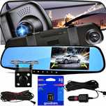 Kamera samochodowa wideorejestrator jazdy+cofania aparat full hd +32gb