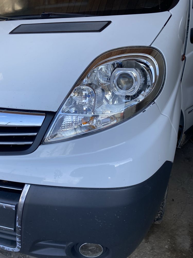 ремонт фар, лінзи opel vivaro, renault trafic, полірування фар