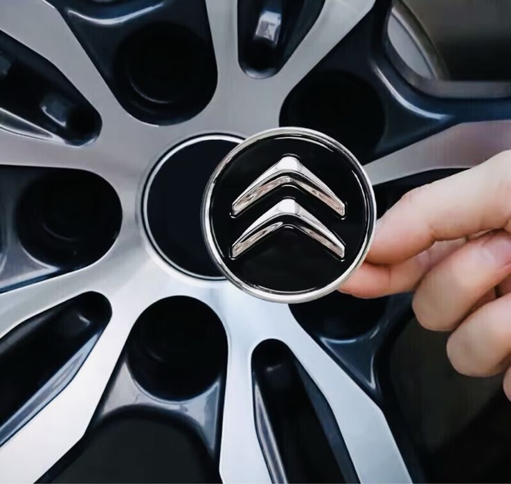 Ковпачок на титанові диски колеса центральний Citroen 60мм ковпачки