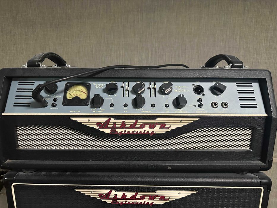 Ashdown Klystron 500 + Neo 414h sprzęt profesjonalny wzmacniacz basowy