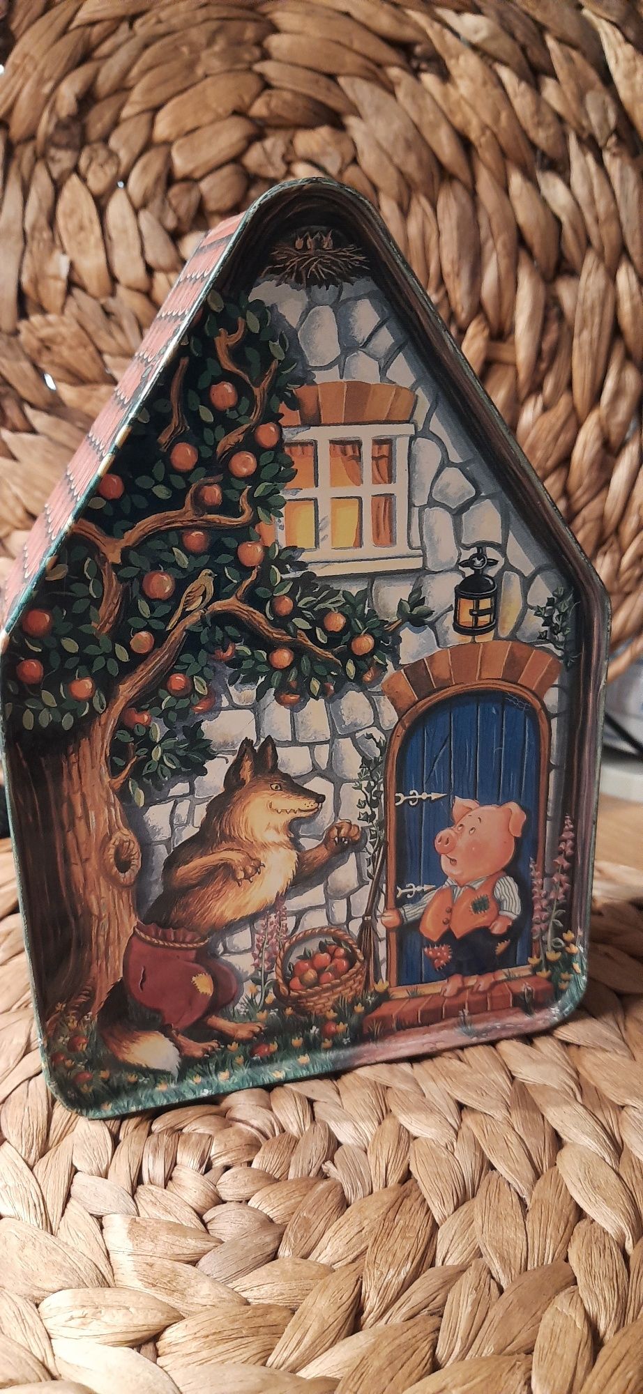 Puszka pudełko trzy niedźwiadka The Silver Grane Fairy tale cottages