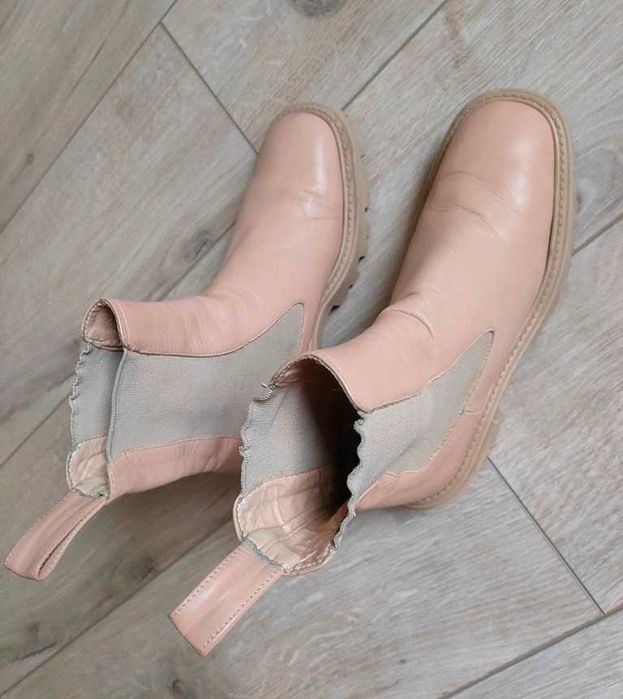 Черевики ZARA, розмір 37, натуральна шкіра.