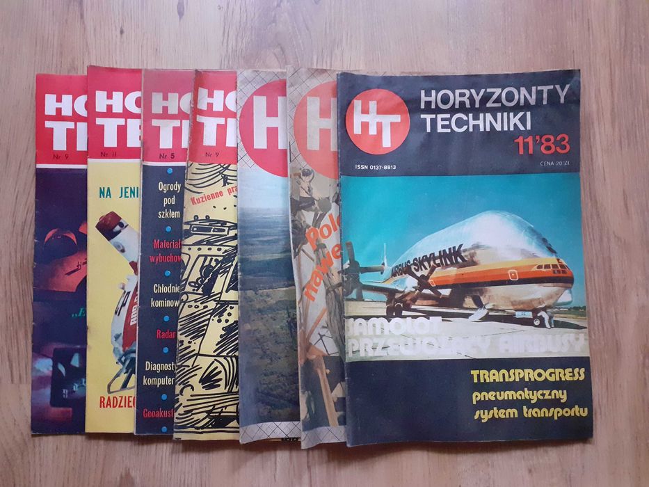 Horyzonty Techniki, 7 numerów, lata 70-te