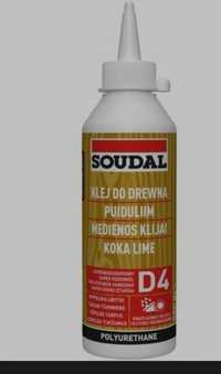 Klej Soudal poliuretanowy do drewna D4 750ml 6szt