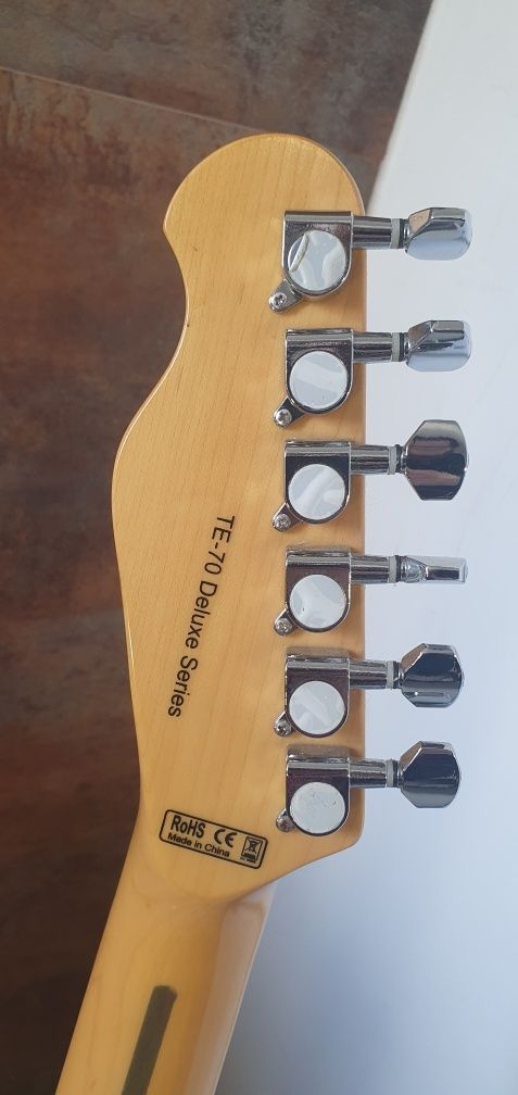 Harley Benton Telecaster TE-70 Black Paisley