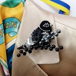 Брошки пташки різні кольори подарунок жінці ручна робота якість
