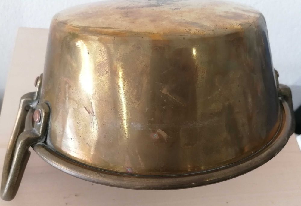 Taça alguidar latão, muito antigo