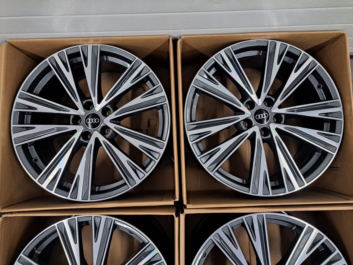 Oryginalne Alufelgi 5x112 Audi a6 c8 4K0 8.5J 20 et 43 Nowe