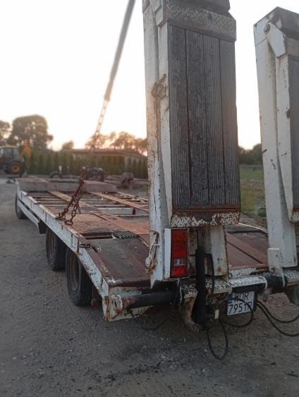 Przyczepa ciężarową langendorf laweta