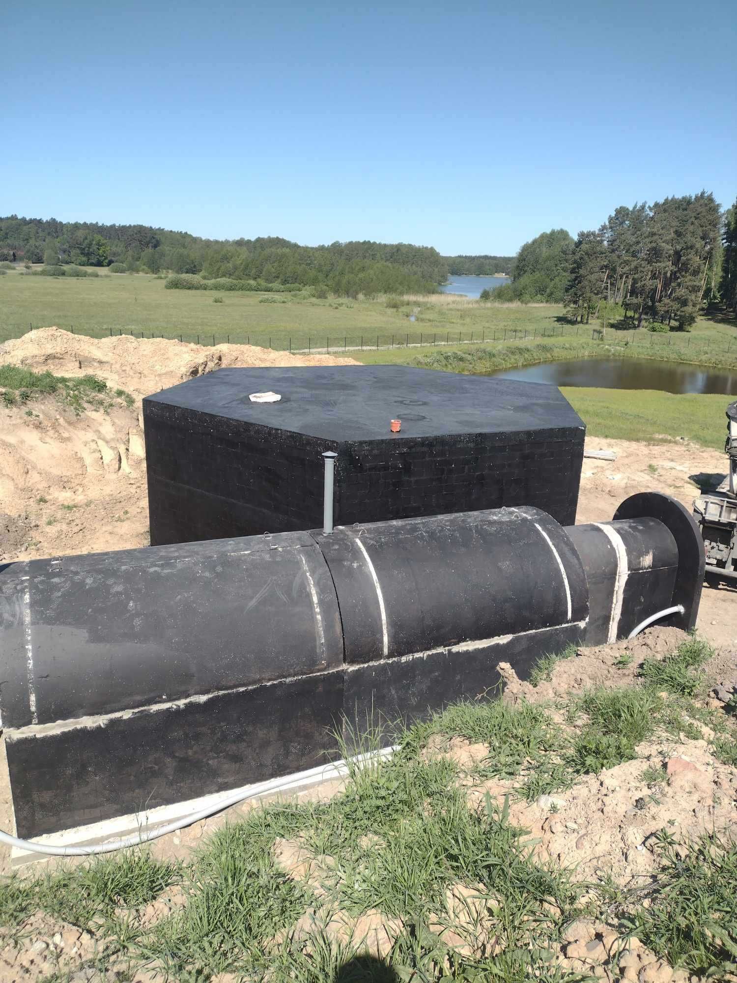 ziemianka ogrodowa piwnica betonowa 350 x 3 łączona B30W8 wentylacja