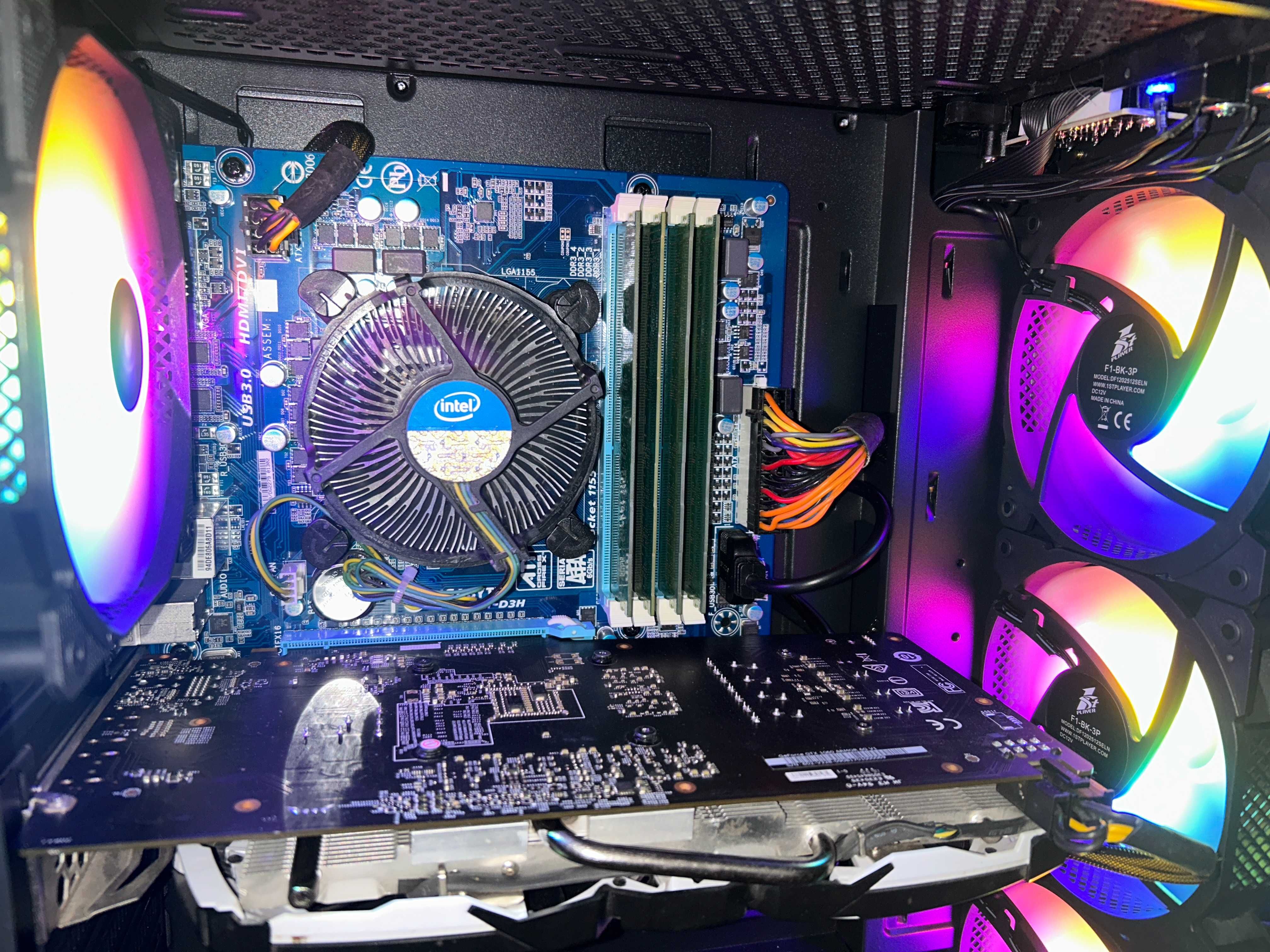 Бесплатная доставка! ПК I7-3770/16GB DDR3/GTX 1060 6GB/SSD120+HDD500