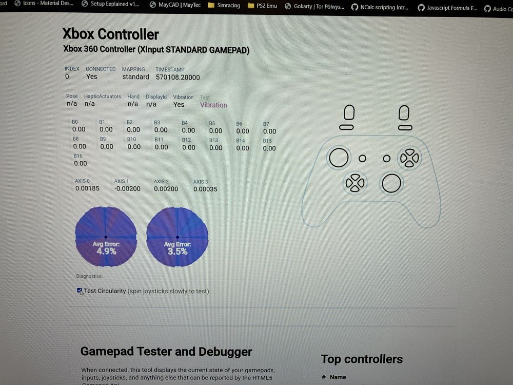 Kontroler pad Xbox Series analogi TMR rok gwarancji