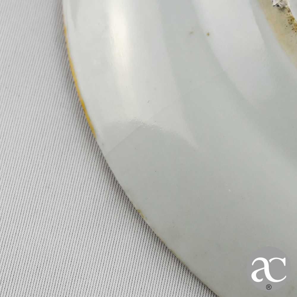 Prato em Porcelana da China decoração Mandarim, séc. XIX
