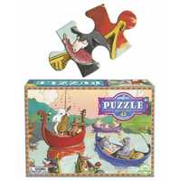 Eeboo Puzzle 42 el. Party on the Lake stan idealny