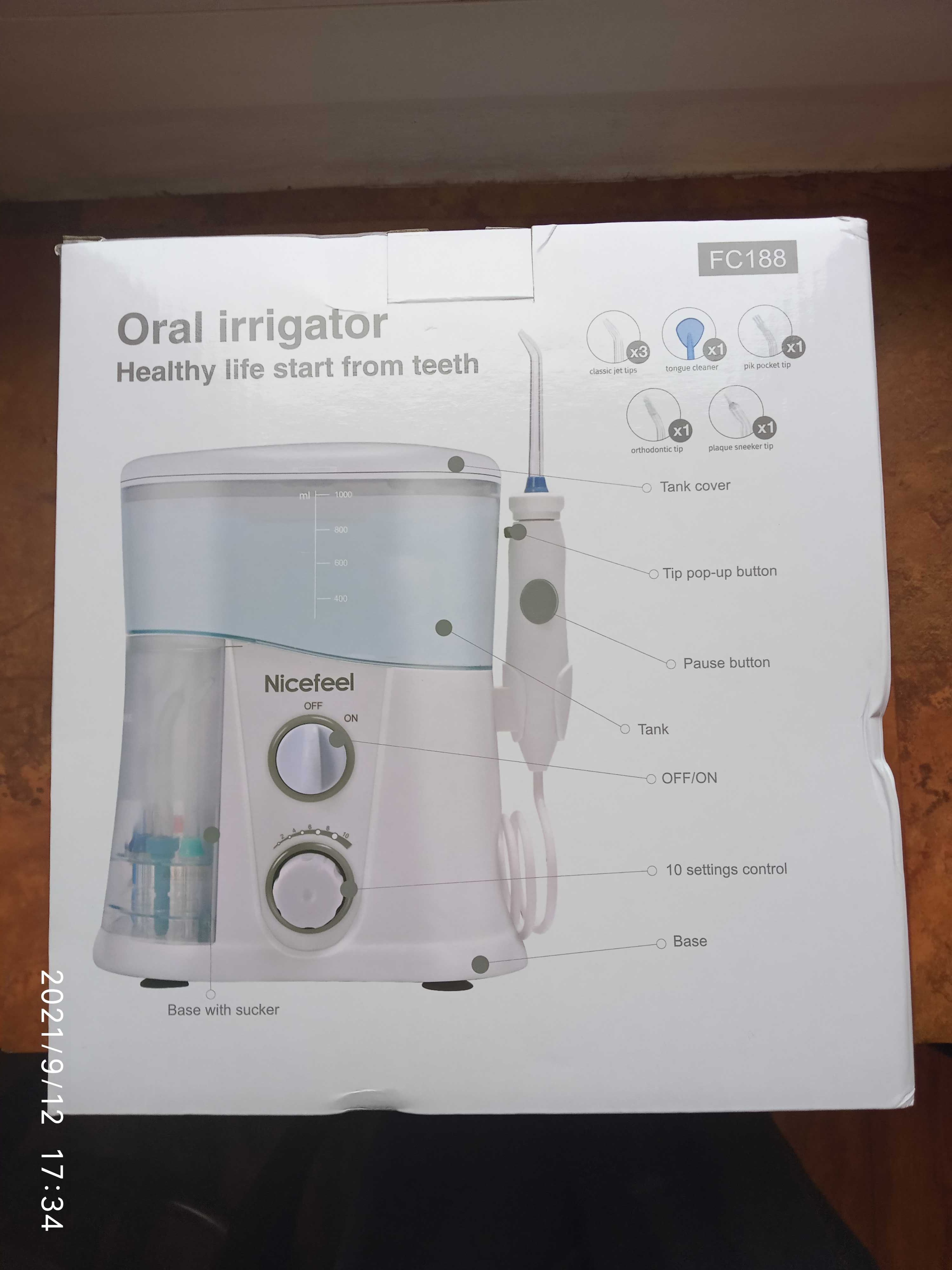 Irygator BleuFeel Nowy 1000ml 30-125 PSI, do 290 ml/min
