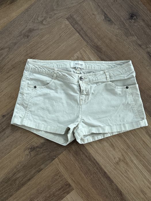 Reserved Szorty Beżowe 38 slim fit lekkie na lato