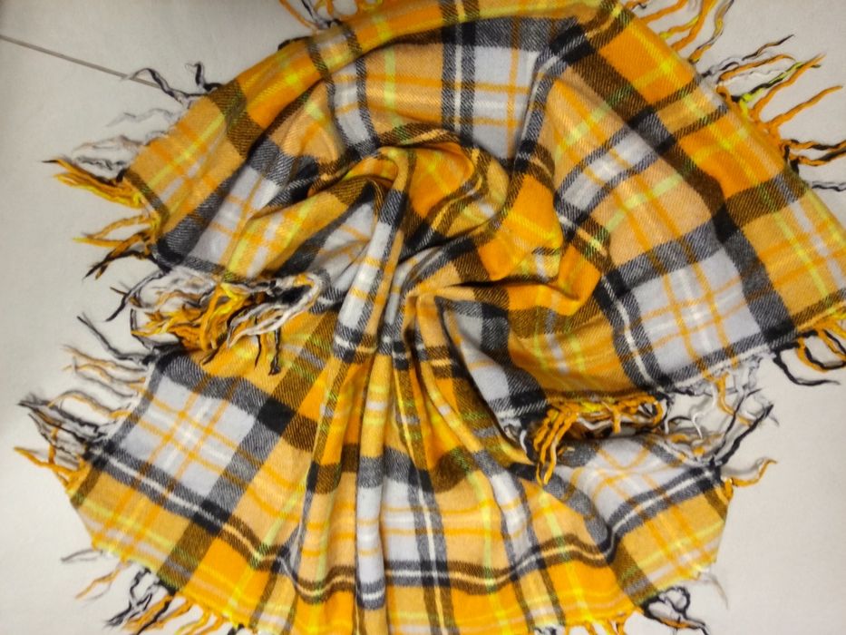 Chusta wełniana/ kocyk Vintage