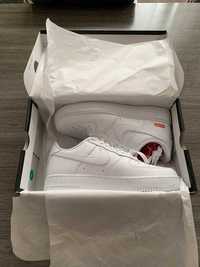 Nike Air Force 1 Low Supreme White 45