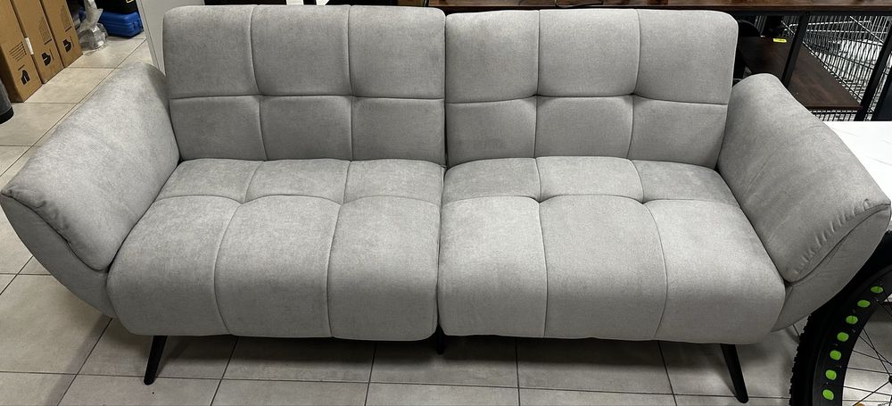 Kanapa szara rozkładana