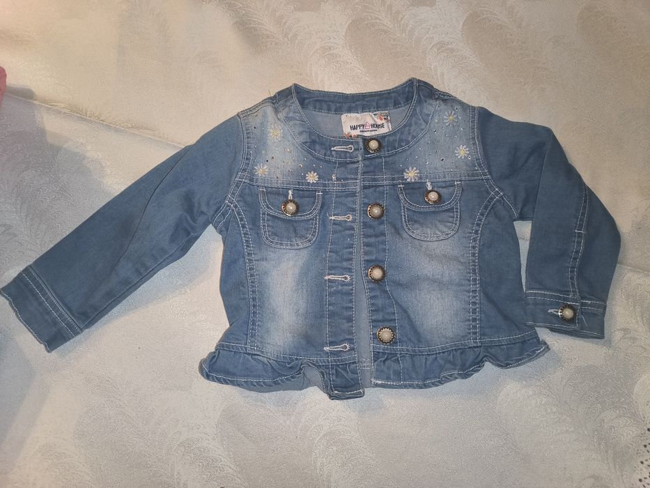 Kurtka dżinsowa 80-86
