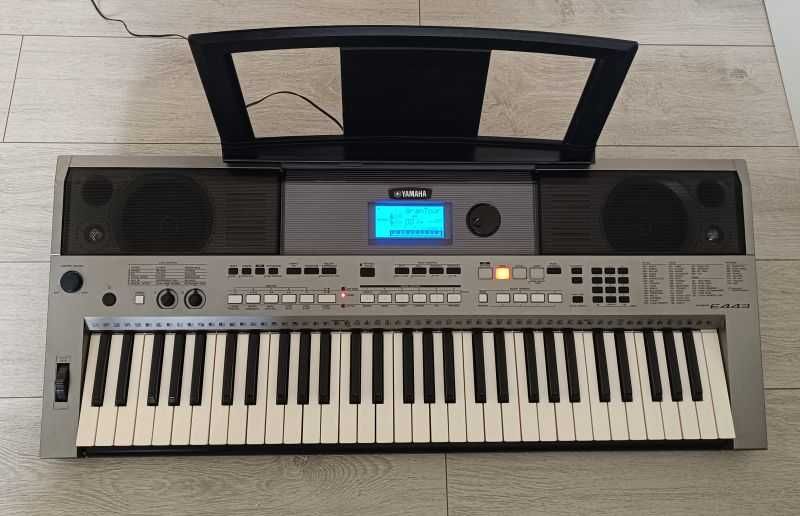 Yamaha PSR-E443 USB dużo funkcji brzmień dynamika