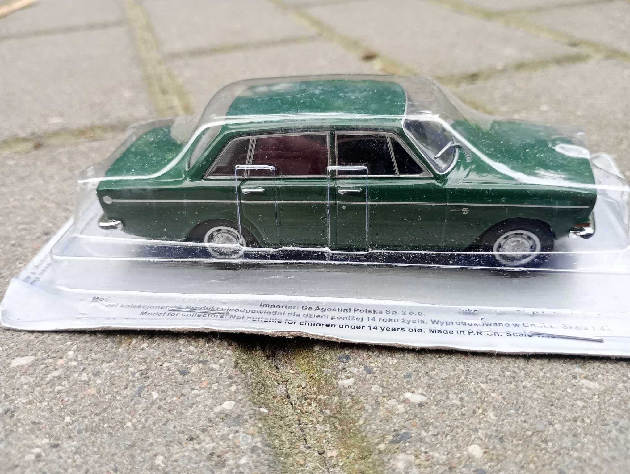 VOLVO 144 kolekcja model kultowe auta PRL 1/43 model Deagostini kap