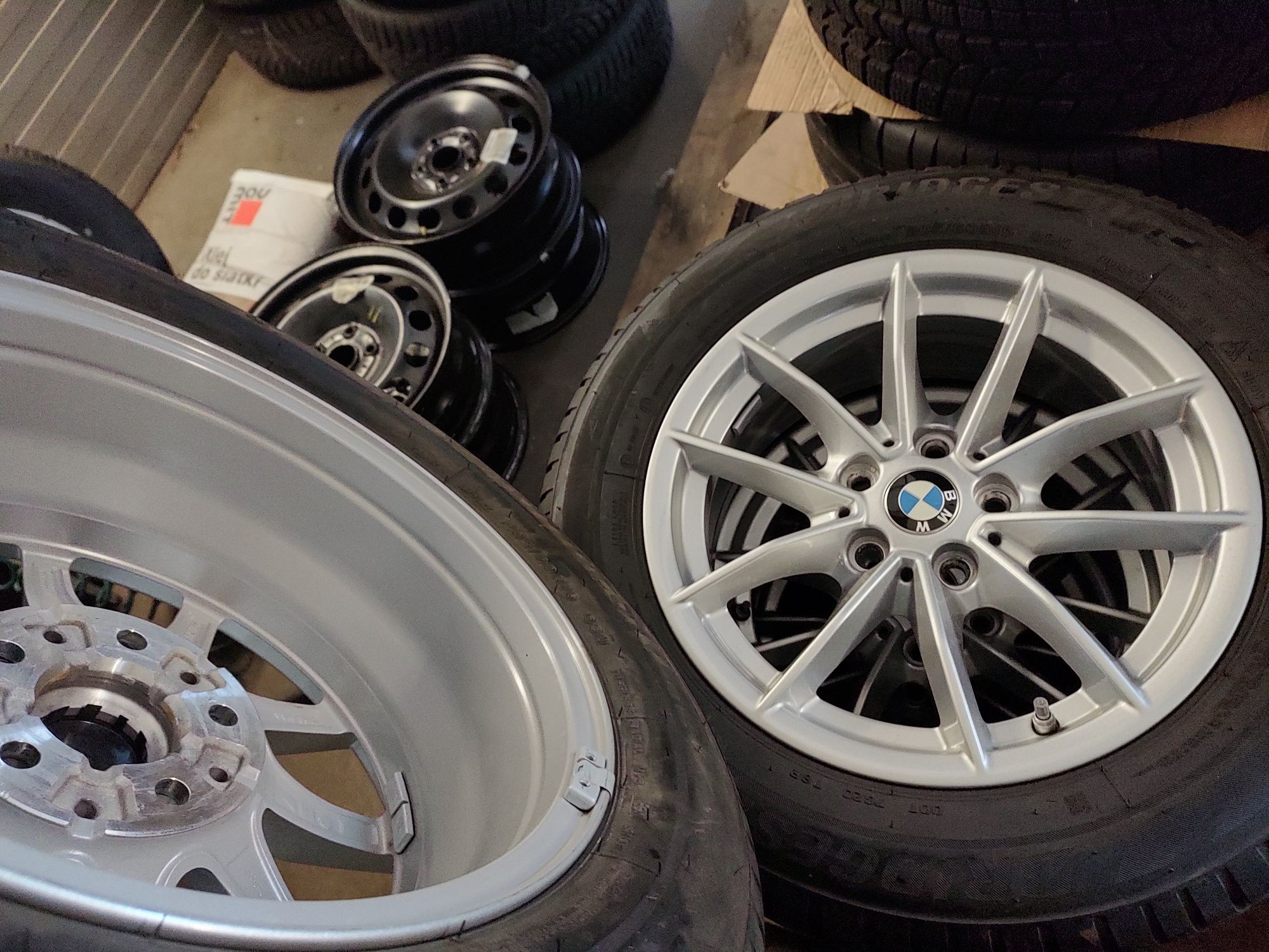 Koła BMW 5x112 Bridgestone 205/60/16 2018 rok pełen bieżnik