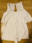 Macacao zara branco, M