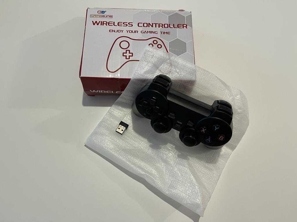 Comandos Gamepad Joystick USB Sem Fios Controlador de Jogos 2.4GHz