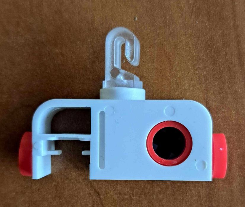 Wózek goniec pasów lameli żaluzji pionowych verticali z hakiem 500 szt