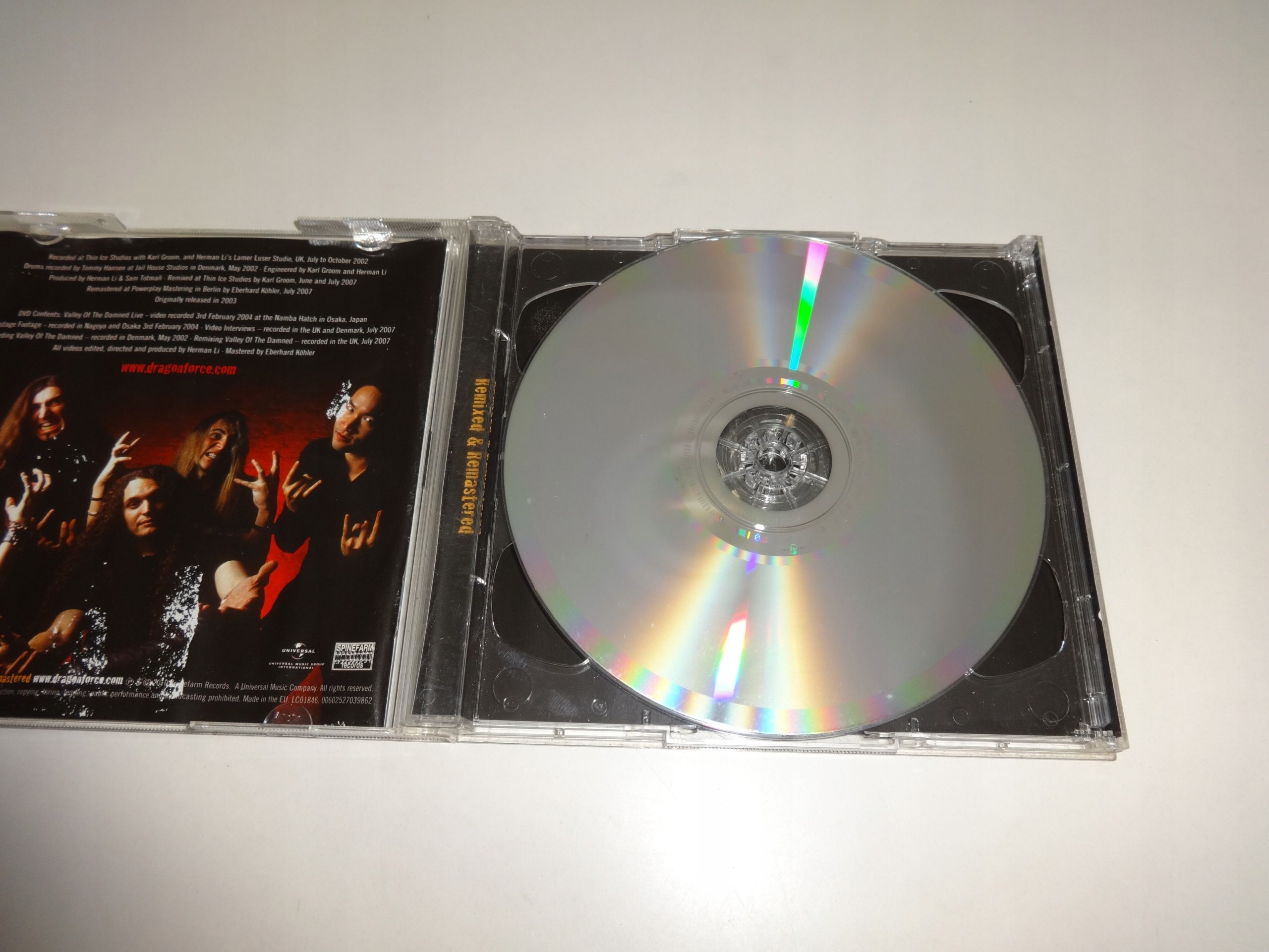 Dragonforce Valley of the Damned CD *