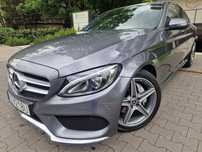 Mercedes-Benz Klasa C Salon PL AMG 4x4 Led elektr. Kamera Ceramika 2x opony