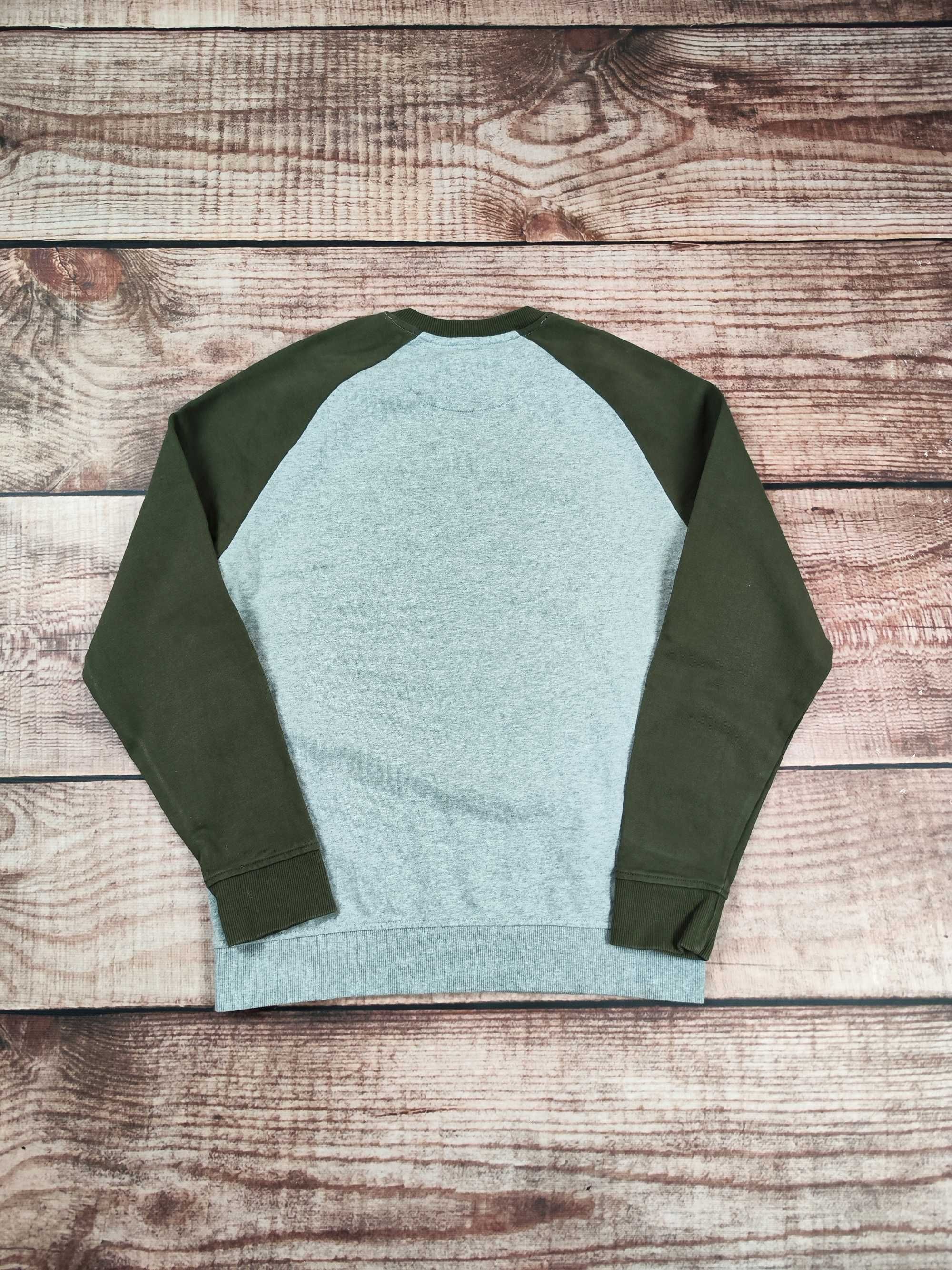 Bluza U.S Polo Assn męska szara khaki crewneck r. M