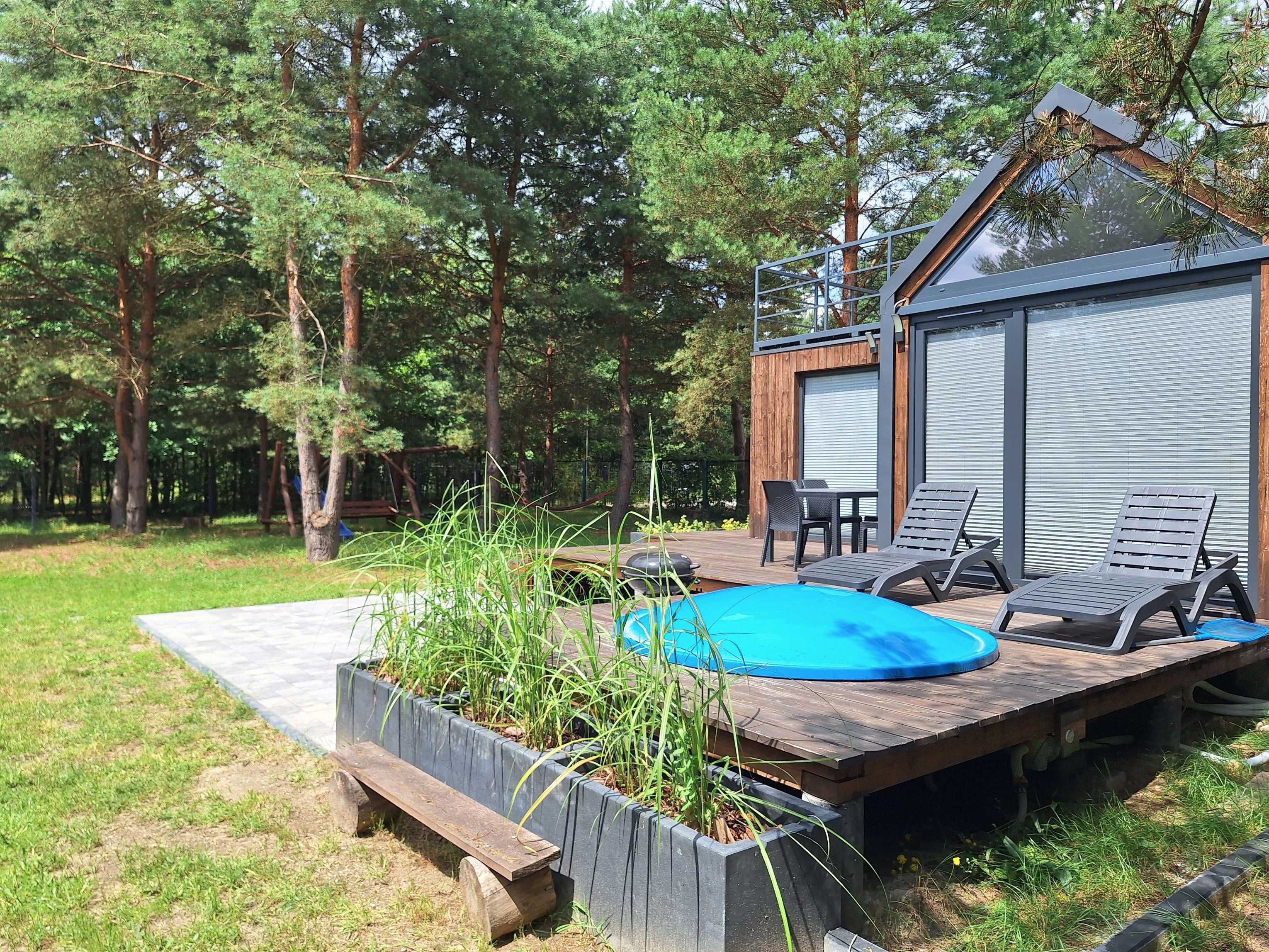 Domek Chańcza 6os. Noclegi, Klimatyzacja, Jacuzzi, Agroturystyka