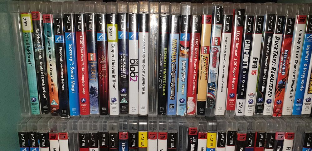 Gry dla Dzieci PS3 Lego Smerfy i inne