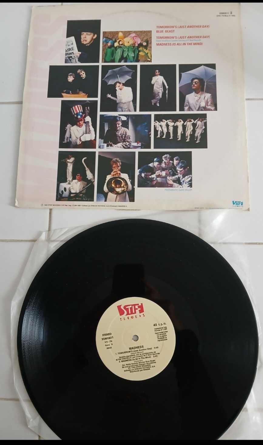 Madness - Tomorrow's Just Another Day 12"