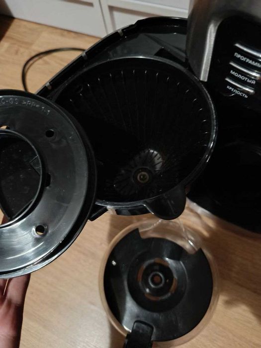 Кавоварка крапельна з кавомолкою. БЕЗКОШТОВНА ДОСТАВКА по місту