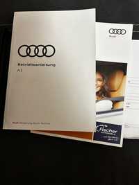 Ksiazka serwisowa instrukcja obsługi Audi A1 jezyk niemiecki