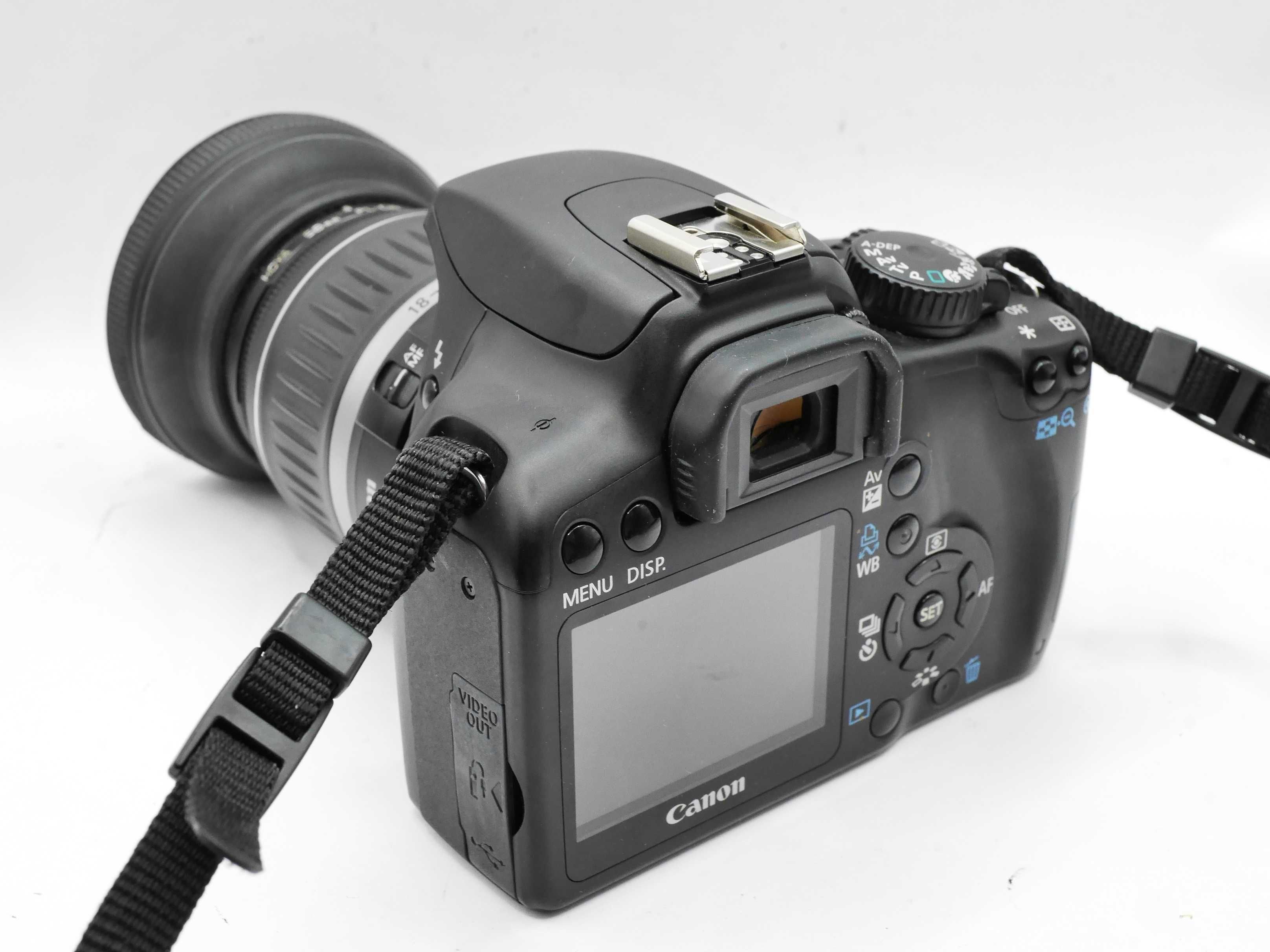 Canon 1000D 18-55 mm 3,5-5,6 5353 klatek polar Hoya plecak gratis