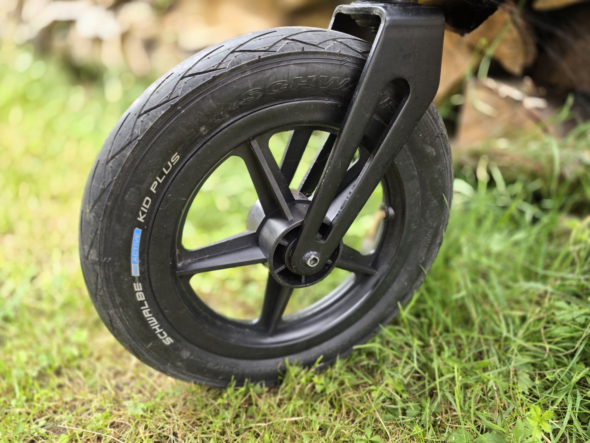 Terenowy rollator firmowy chodzik balkonik na cichych gumowych, pompow