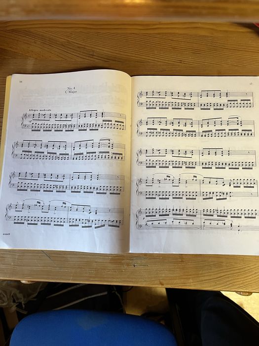 Livros de partitura para piano
