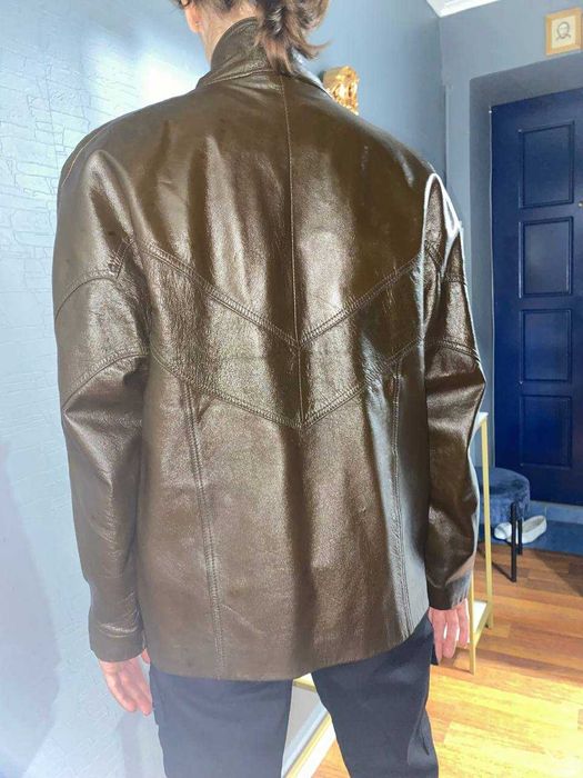 Пиджак куртка натуральная кожа