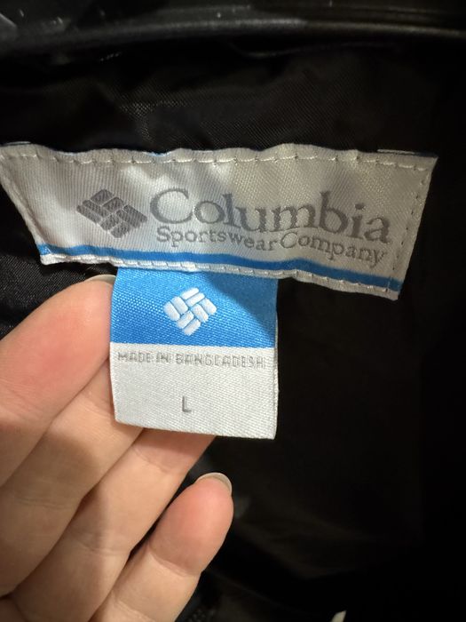 Пуховик куртка чорна нова Columbia жіноча L розмір