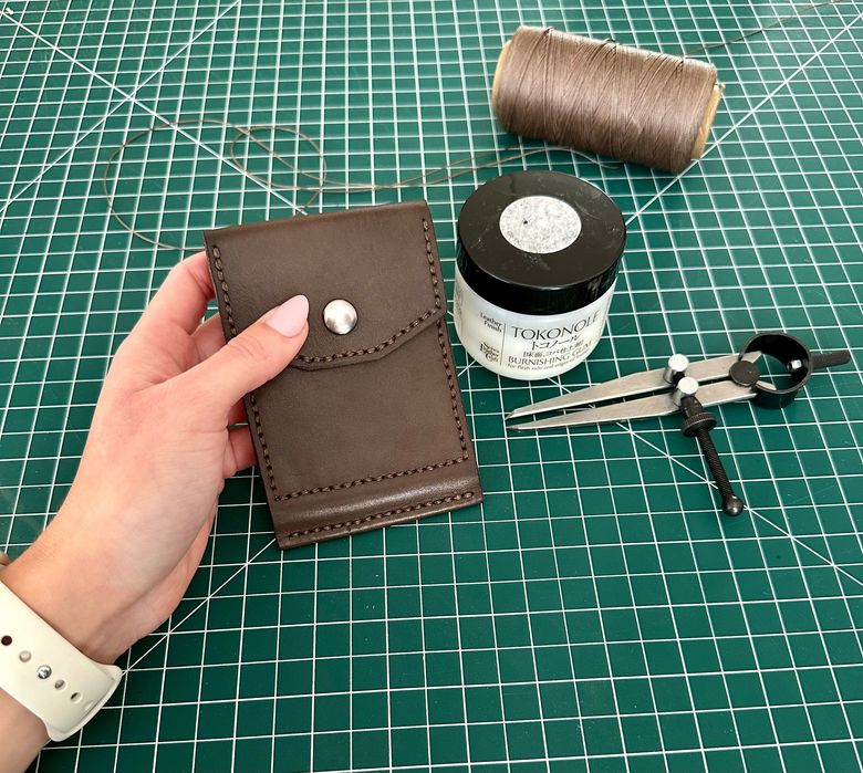 Portfel ręcznie robiony