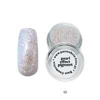 Pigment perłowy 7 ml płatki srebrne / Bass Cosmetics