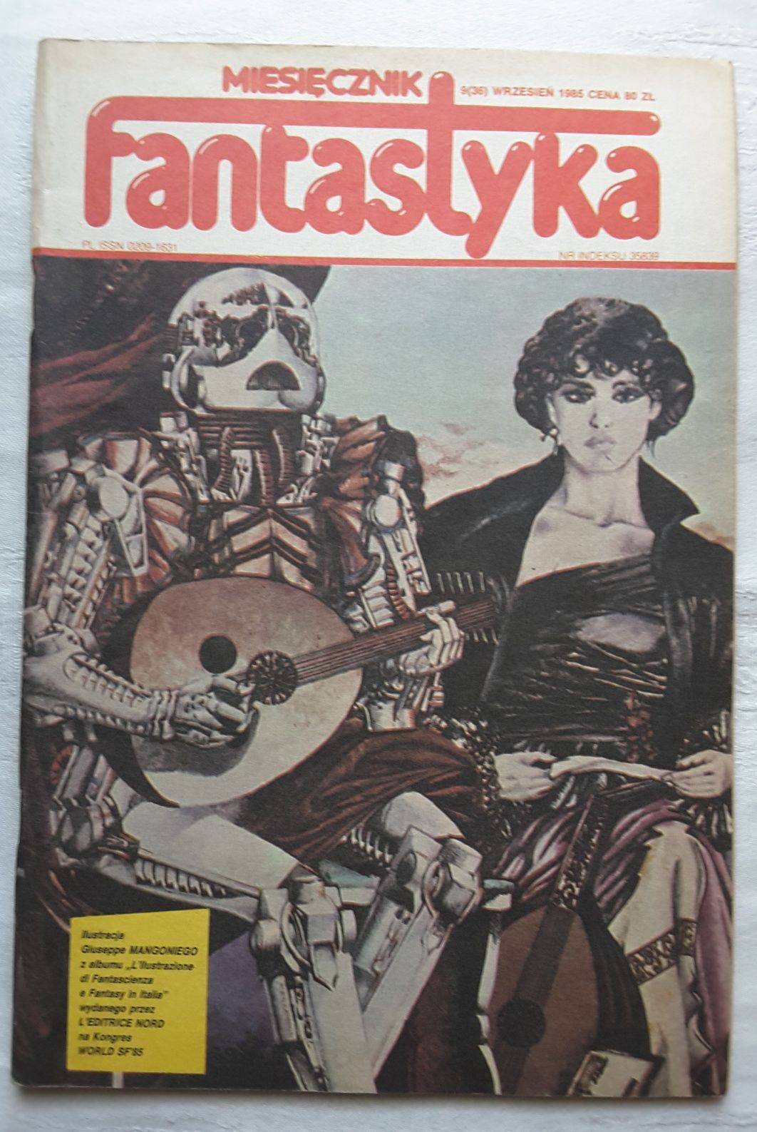 Czasopismo Fantastyka nr 9 (36) Wrzesień 1985
