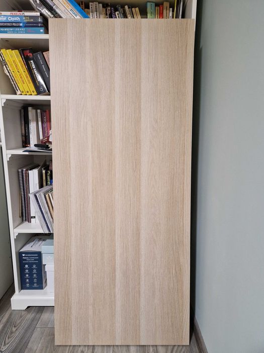 Biurko Lagkapten dąb Ikea jak nowe 140x60