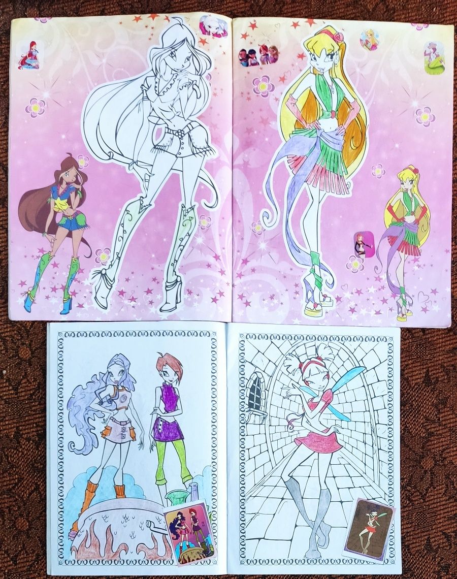 Журналы, постеры, альбом, пазлы Winx club