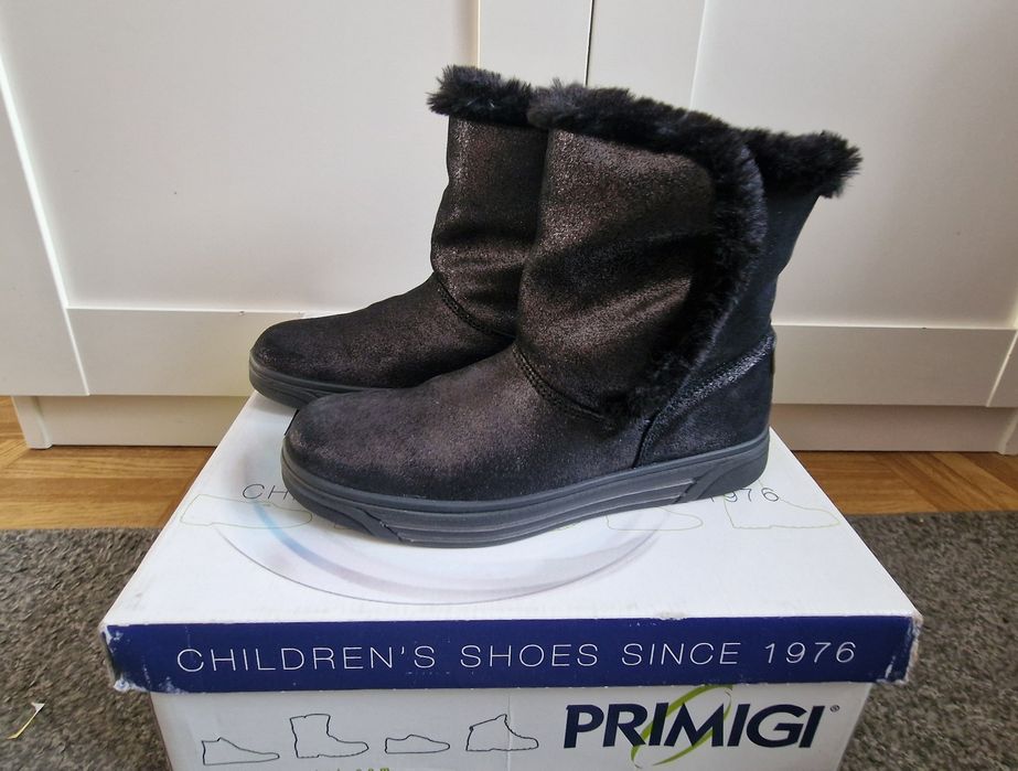 ***OKAZJA*** Kozaki Primigi rozm 36 czarne z brokatem